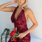 FELICE MAXI DRESS - WINE