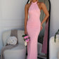CARINA MAXI DRESS - BABY PINK