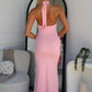 CARINA MAXI DRESS - BABY PINK