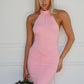 CARINA MAXI DRESS - BABY PINK
