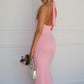 CARINA MAXI DRESS - BABY PINK