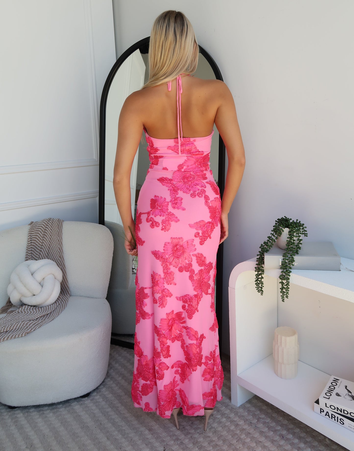 LORITA MAXI DRESS - PINK