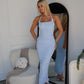 CIENNA MAXI DRESS - BABY BLUE