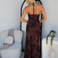 LORITA MAXI DRESS - CHOCOLATE