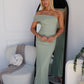 ROSALINE MAXI DRESS - SAGE