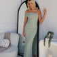 ROSALINE MAXI DRESS - SAGE