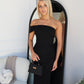 ROSALINE MAXI DRESS - BLACK