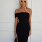 ROSALINE MAXI DRESS - BLACK