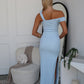 CELESTE MAXI DRESS - BABY BLUE