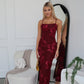 MAURICE MAXI DRESS - WINE