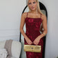 MAURICE MAXI DRESS - WINE