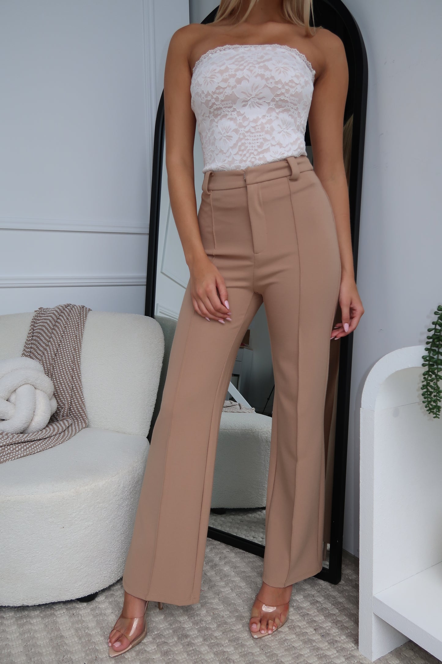 DORIAN PANTS - CAMEL