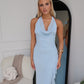 SOFYE MAXI DRESS - BABY BLUE