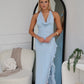 SOFYE MAXI DRESS - BABY BLUE
