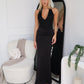 CARMEN LACE MAXI - BLACK