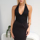 CARMEN LACE MAXI - BLACK