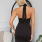 CARMEN LACE MAXI - BLACK