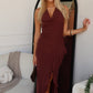 SOFYE MAXI DRESS - CHOCOLATE