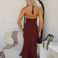 SOFYE MAXI DRESS - CHOCOLATE
