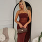 ZARA MAXI DRESS - CHOCOLATE