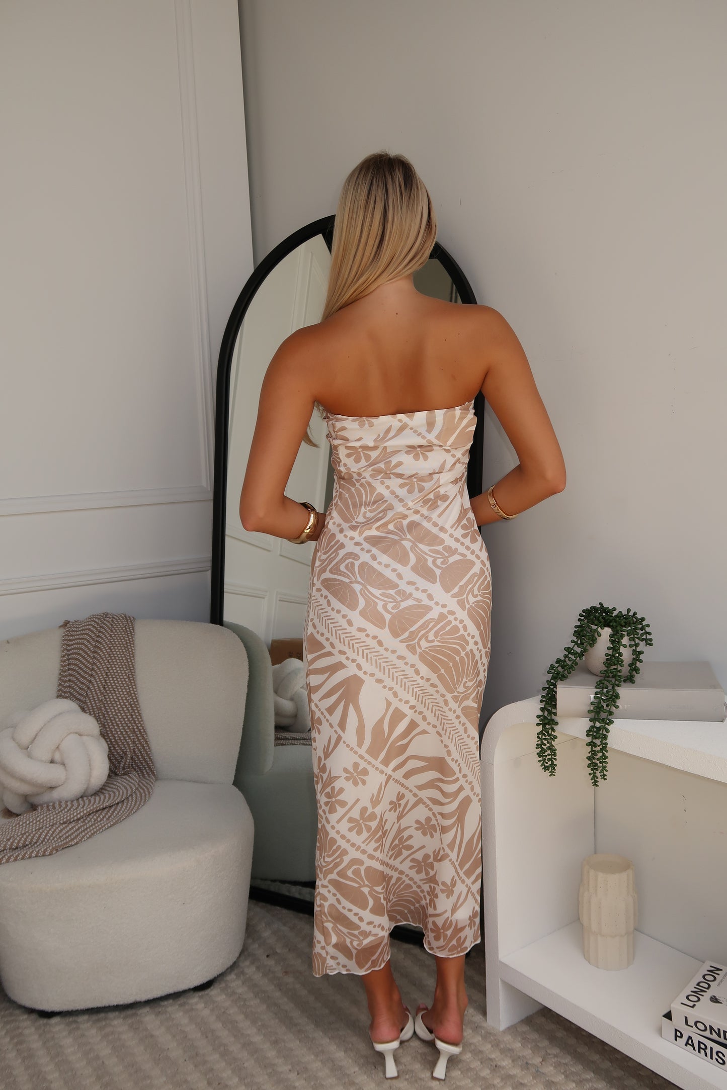 NALA MAXI DRESS - BEIGE