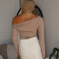 HANSEN TOP - BEIGE