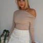 HANSEN TOP - BEIGE
