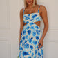 DANTE MAXI DRESS - BLUE FLORAL