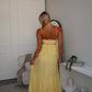 DELILAH MAXI DRESS - LEMON