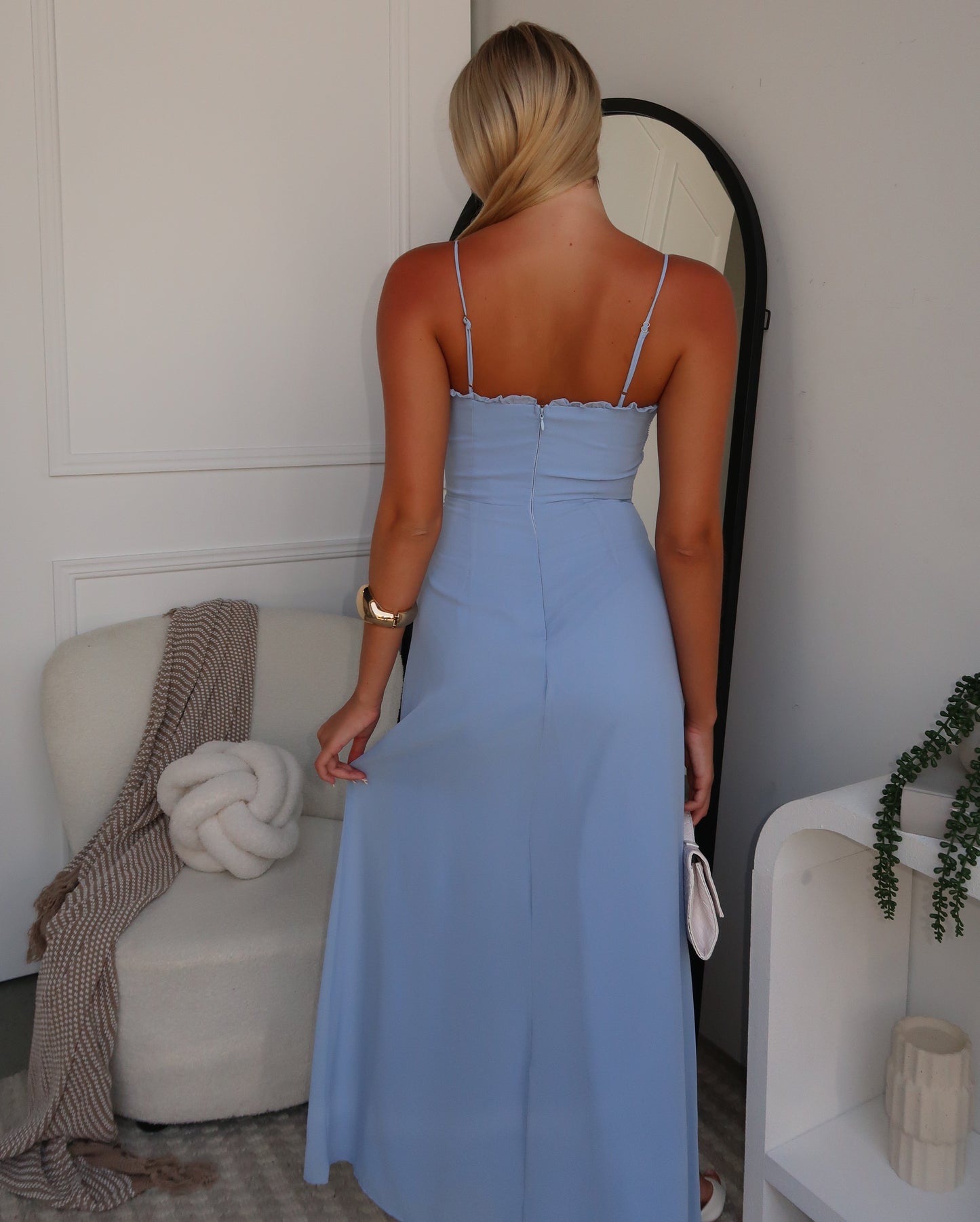 FELIX MAXI DRESS - BLUE