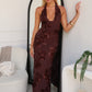 CHARLI MAXI DRESS - CHOCOLATE