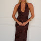 CHARLI MAXI DRESS - CHOCOLATE