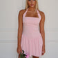 LAYLA MINI DRESS - BABY PINK