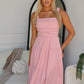 PENNI MAXI DRESS - BABY PINK