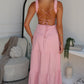 PENNI MAXI DRESS - BABY PINK