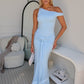 ANNIE MAXI DRESS - BABY BLUE