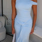 ANNIE MAXI DRESS - BABY BLUE