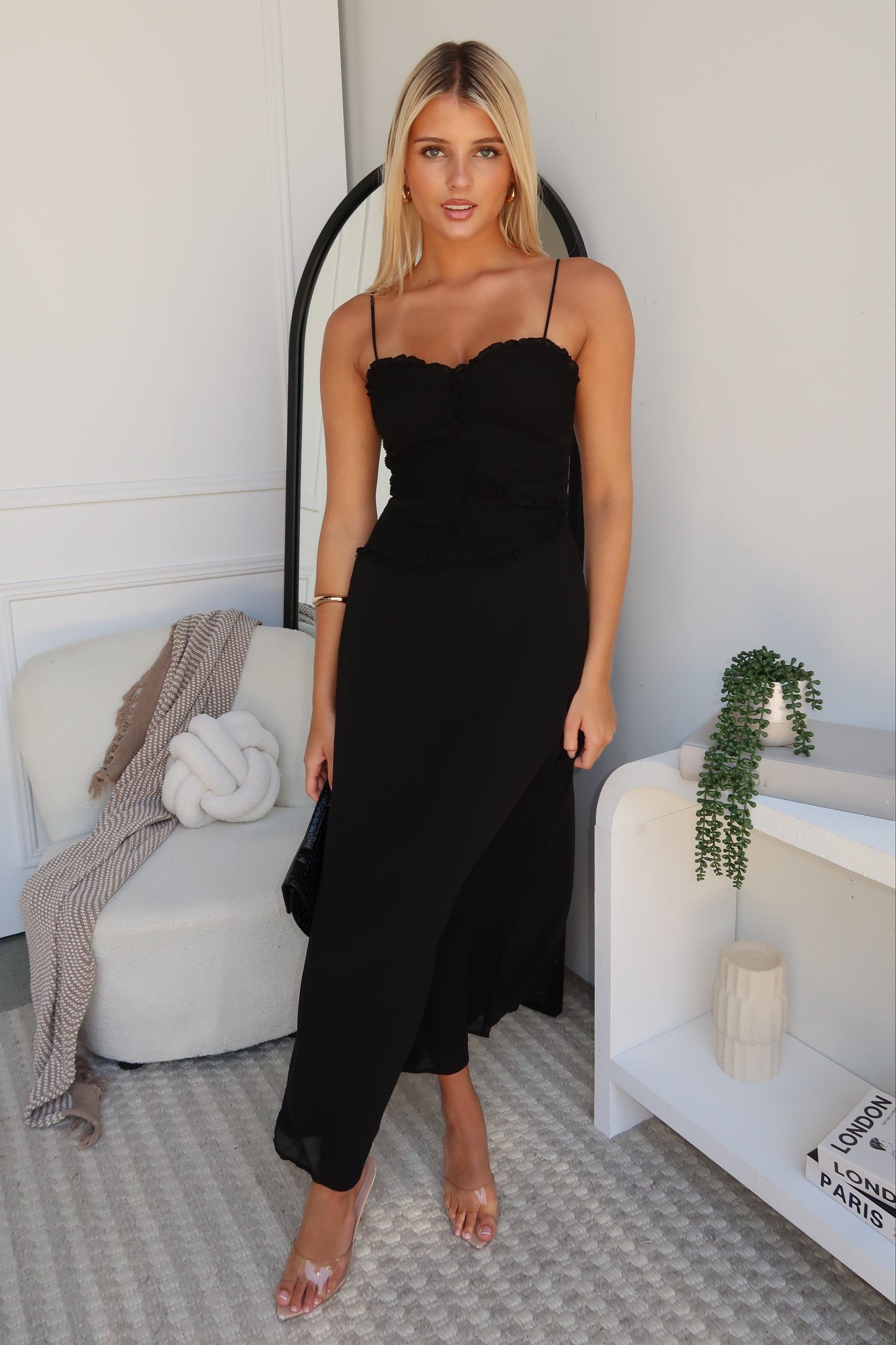 FELIX MAXI DRESS - BLACK