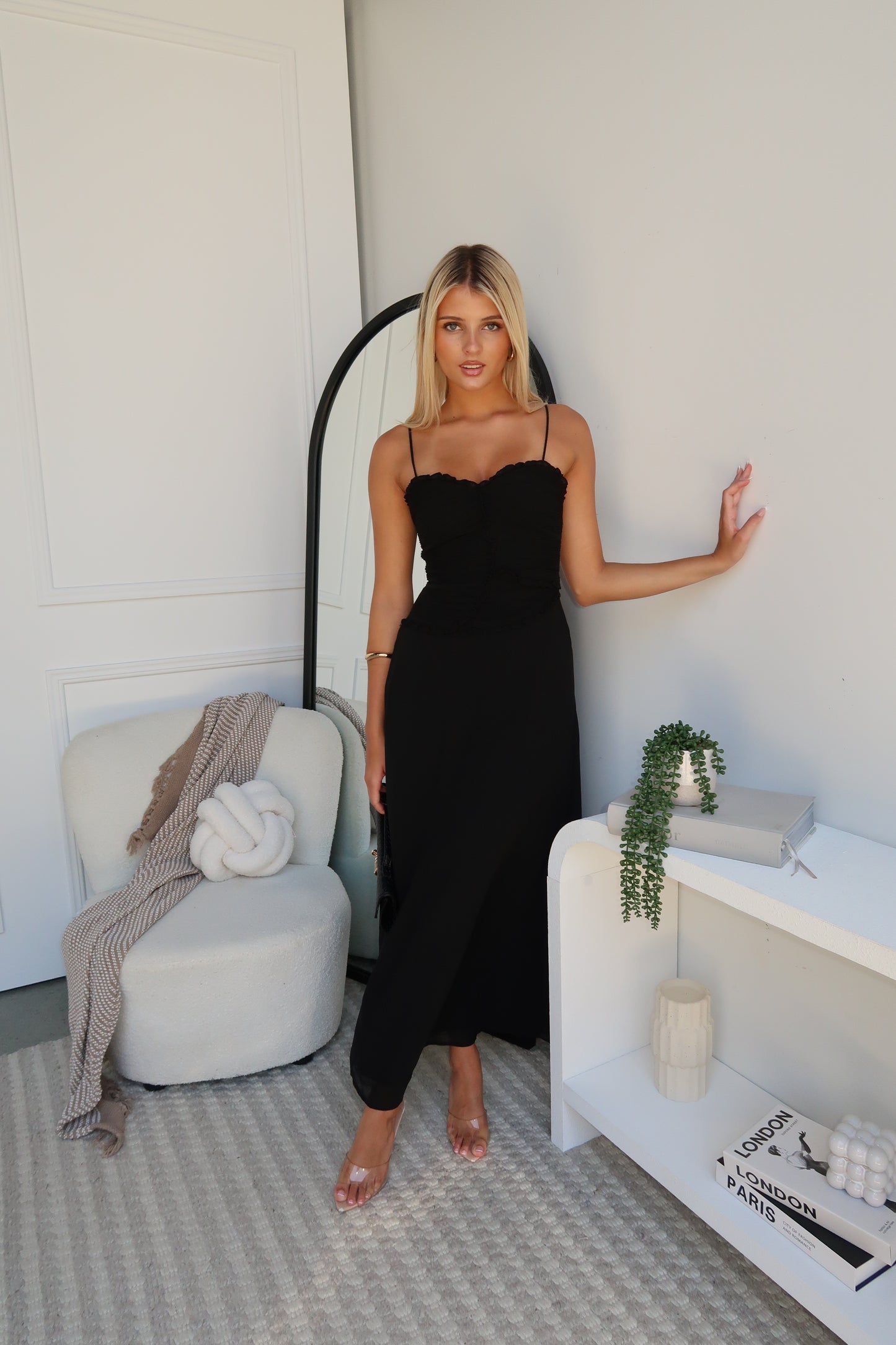 FELIX MAXI DRESS - BLACK
