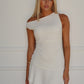 DESTINY MINI DRESS - WHITE