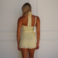 TILLY MINI DRESS - LEMON