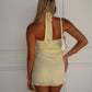 TILLY MINI DRESS - LEMON