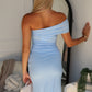 ROSALINE MAXI DRESS - BLUE