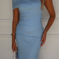 ROSALINE MAXI DRESS - BLUE