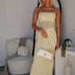 ZARA MAXI DRESS - LEMON