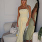 LOUISE MAXI DRESS - LEMON