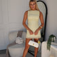 KALEEHA MINI DRESS - LEMON
