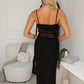 ZARA MAXI DRESS - BLACK