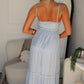 DELILAH MAXI DRESS - BABY BLUE