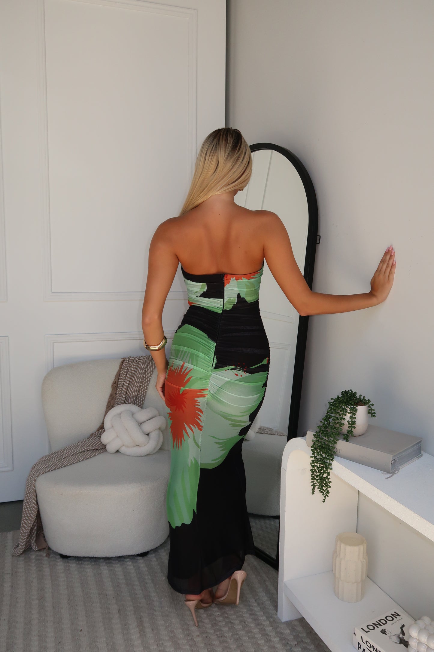 JAILA FLORAL MAXI DRESS